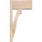 Ekena Millwork Balboa Block Smooth Outlooker, Douglas Fir, 7 1/2"W x 14"D x 26"H OUT08X14X26BOA05SDF - alternate 2